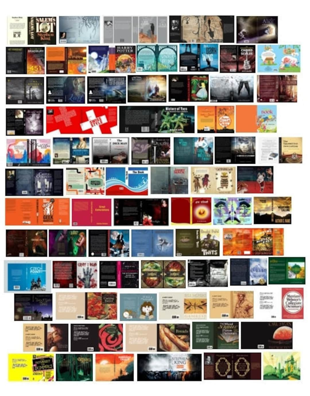 1:12 Scale - Printable Miniature Book Cover #2 - 75 Cover In Pdf in Miniature Book Mini Book Cover Printables