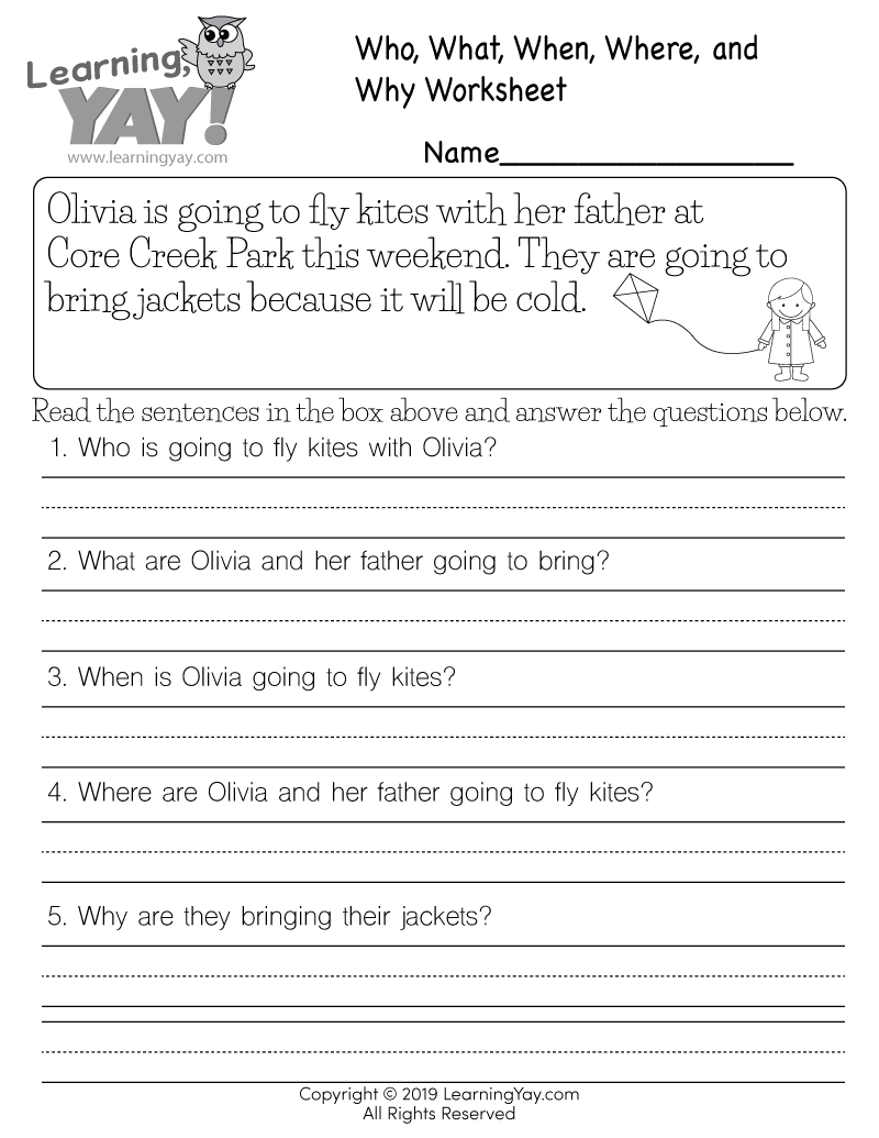 1St Grade Worksheets - Free Pdfs And Printer-Friendly Pages for First Grade Writing Worksheets Free Printable