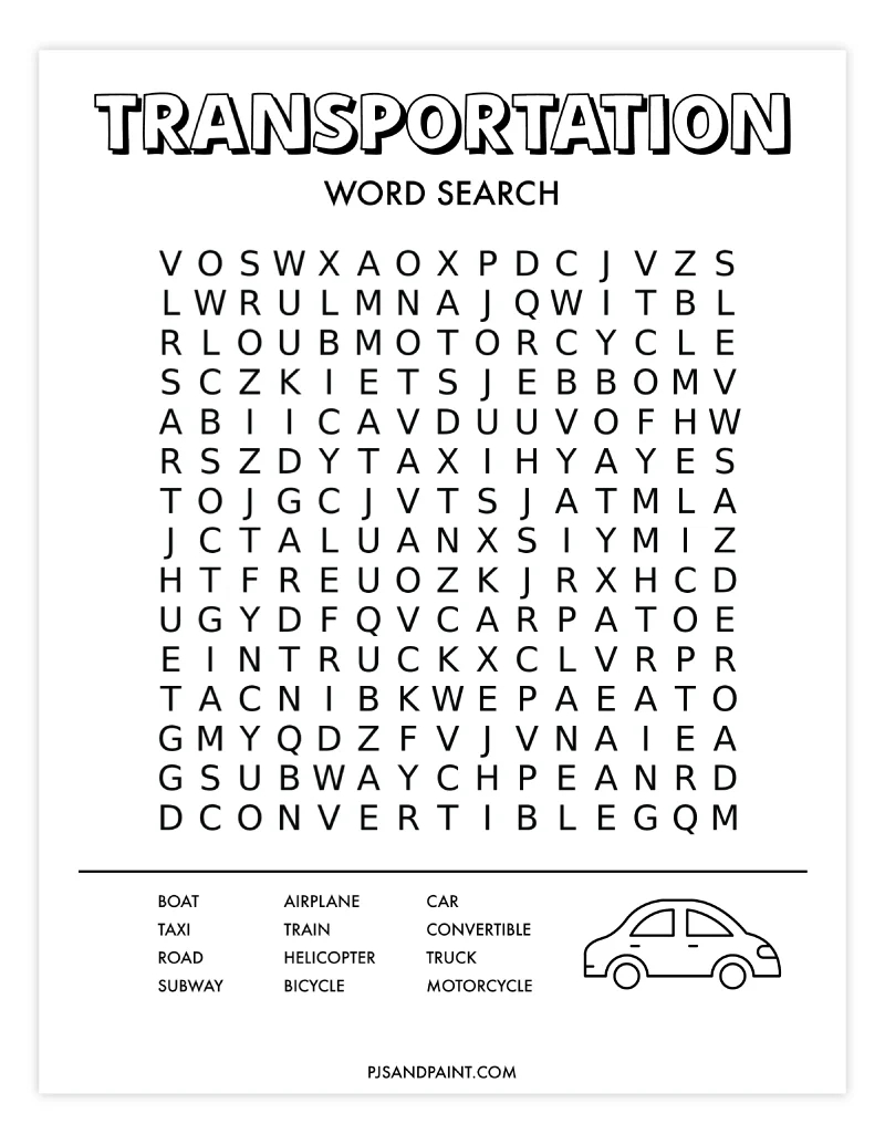 23 Free Printable Word Searches - Pjs And Paint with Free Printable Find A Word