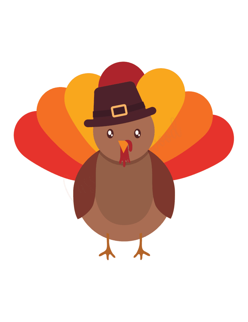 31 Cutest Turkey Templates - Cassie Smallwood within Printable Images Of A Turkey