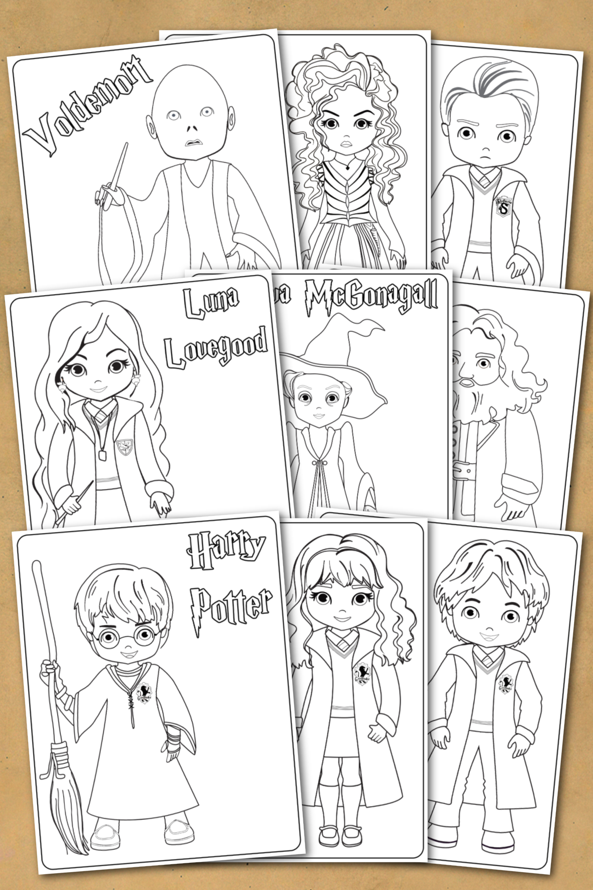 41+ Harry Potter Coloring Pages (Free Printables) regarding Printable Pictures of Harry Potter