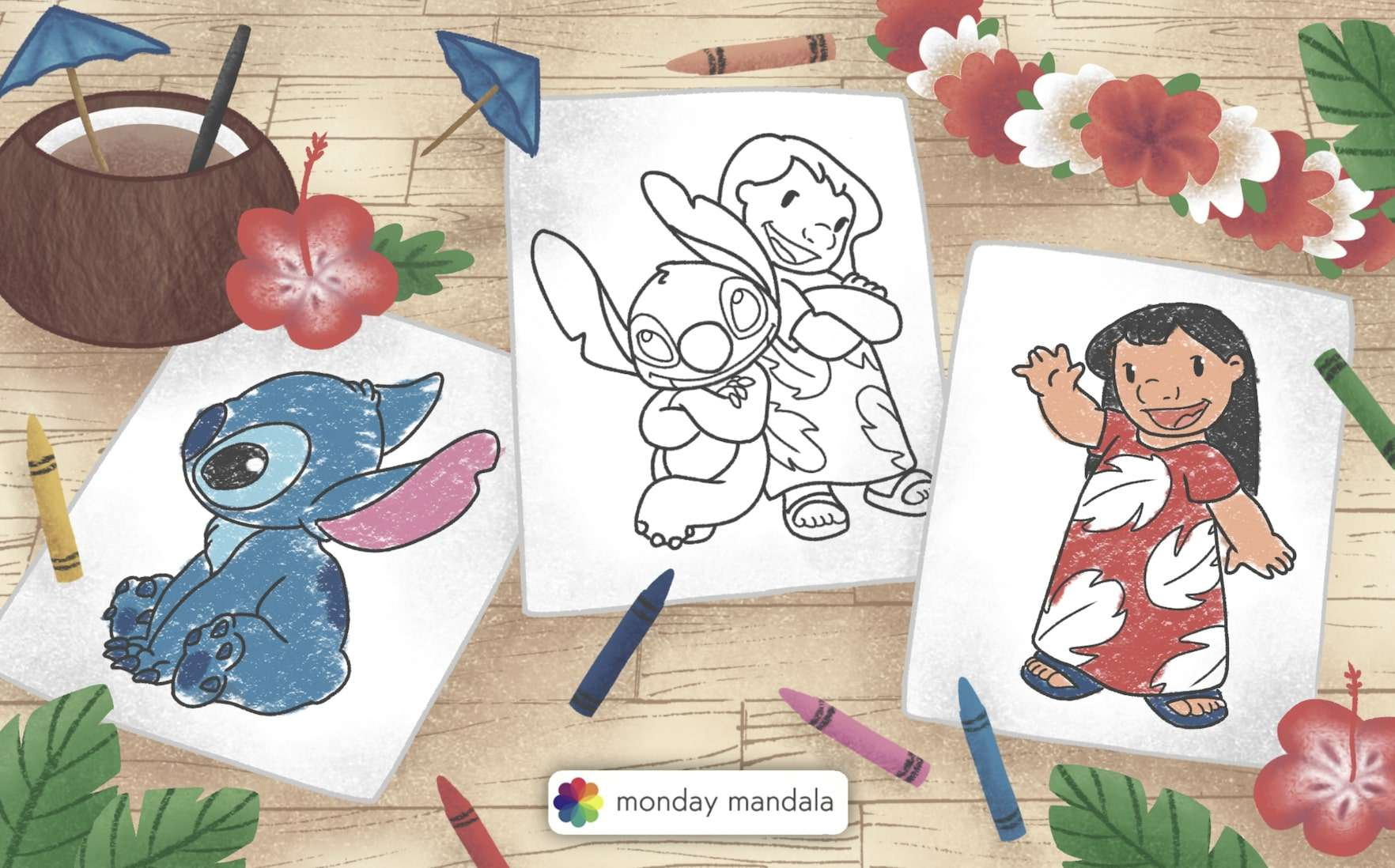 42 Lilo & Stitch Coloring Pages (Free Pdf Printables) within Lilo And Stitch Free Printables