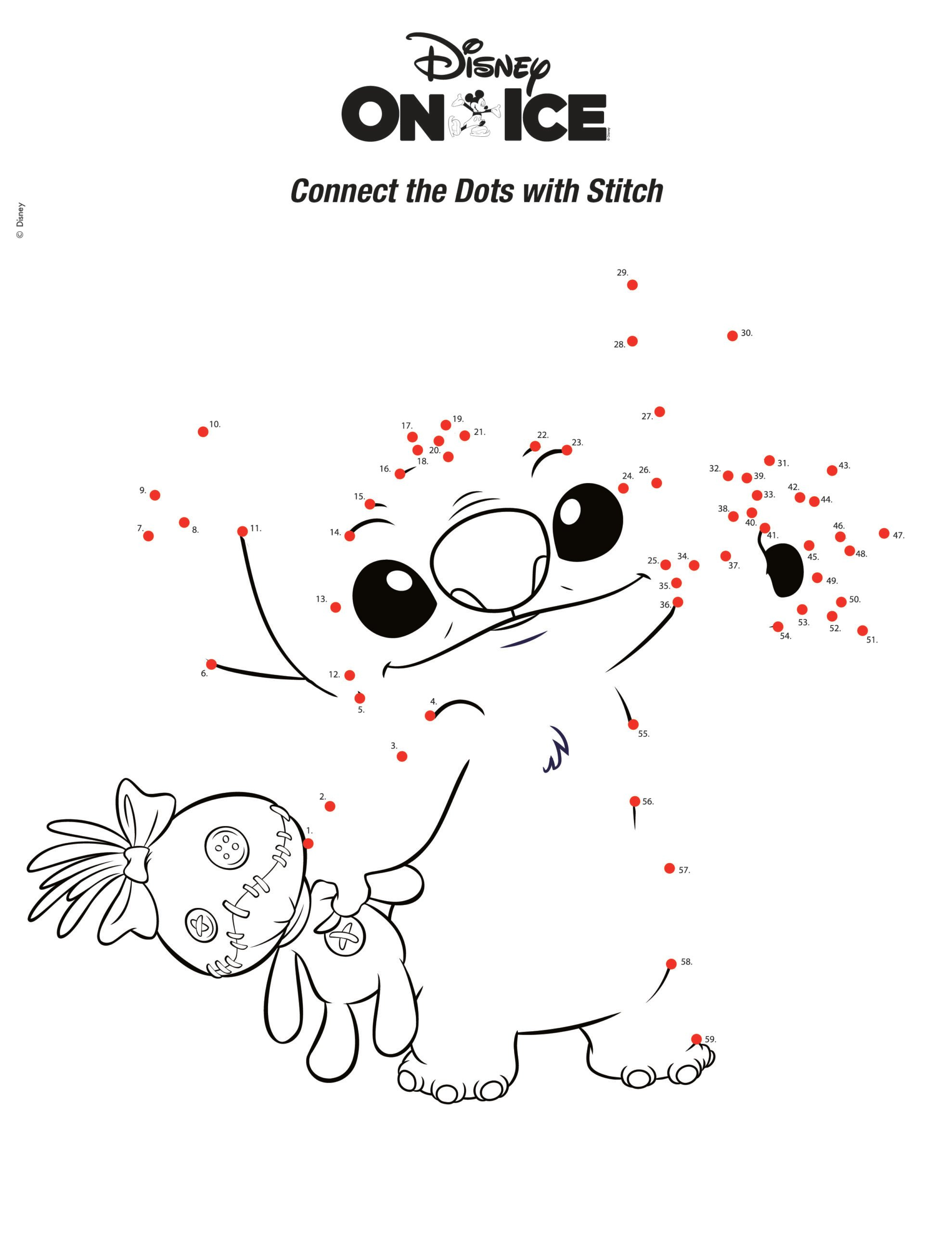 Blast Off Into Fun With Our Stitch Activity Sheets! | Fun | The in Lilo and Stitch Printable Activities