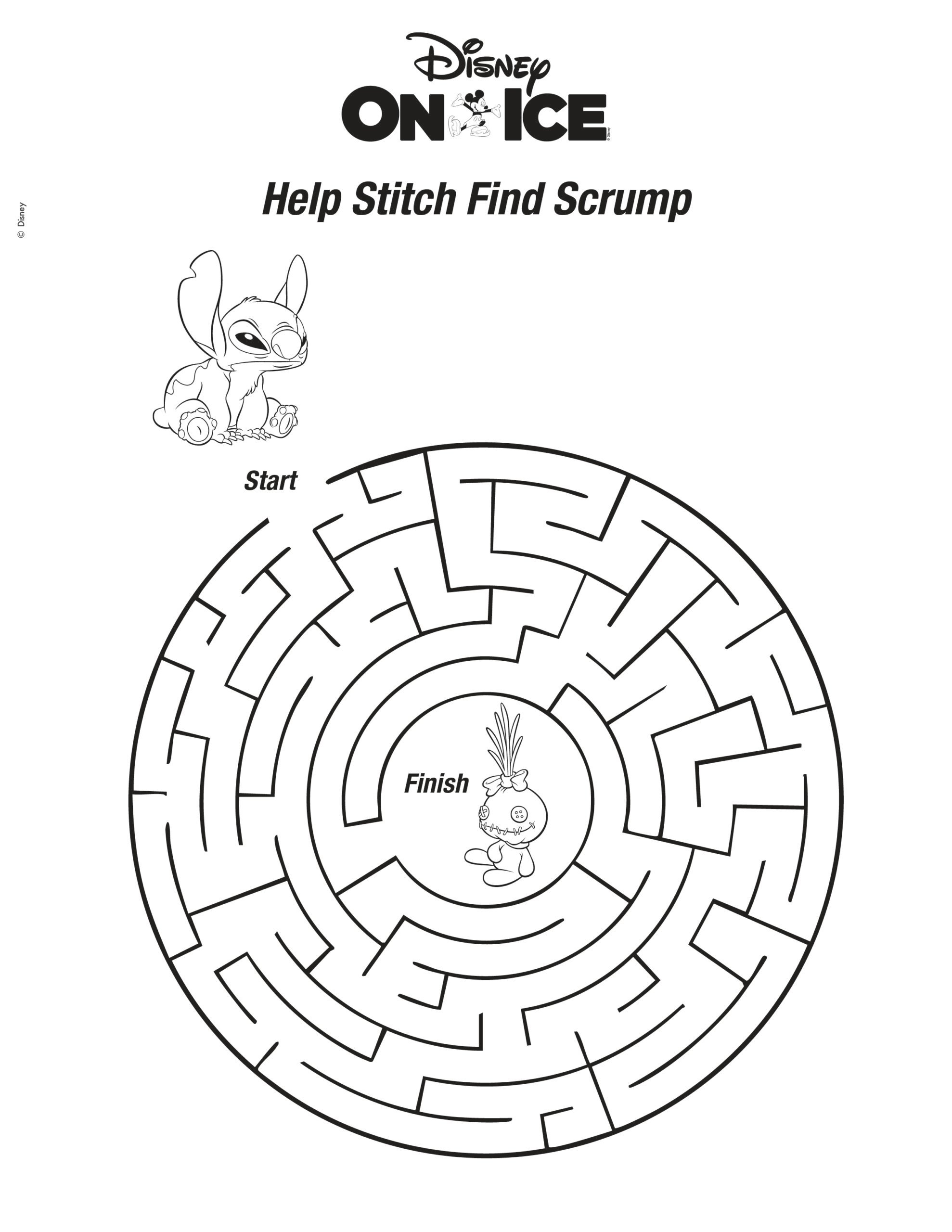 Blast Off Into Fun With Our Stitch Activity Sheets! | Fun | The pertaining to Lilo And Stitch Printable Activities