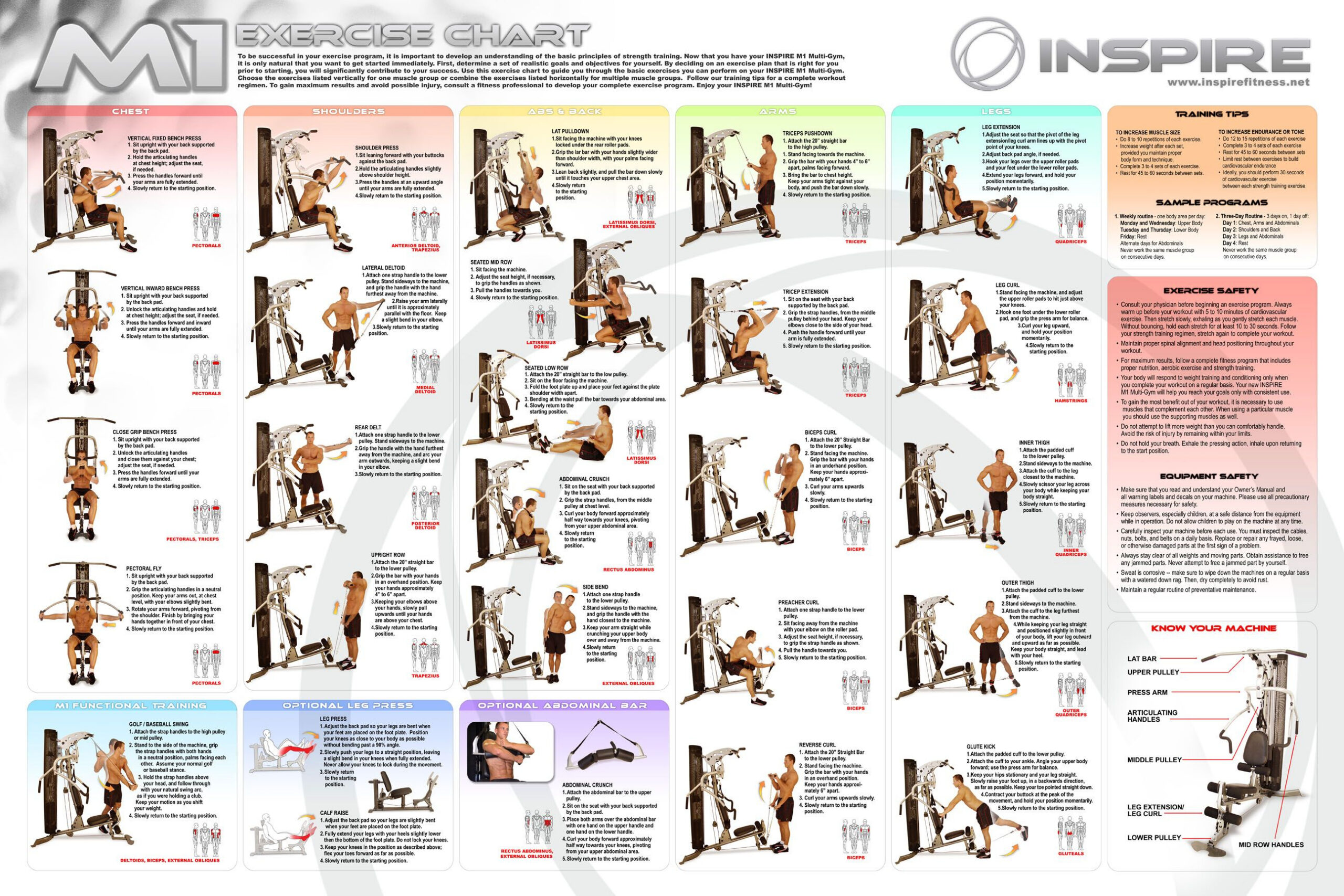 Body Workout Printable Total Gym Exercise Chart Pdf Physical All within Pdf Printable Total Gym Exercise Chart