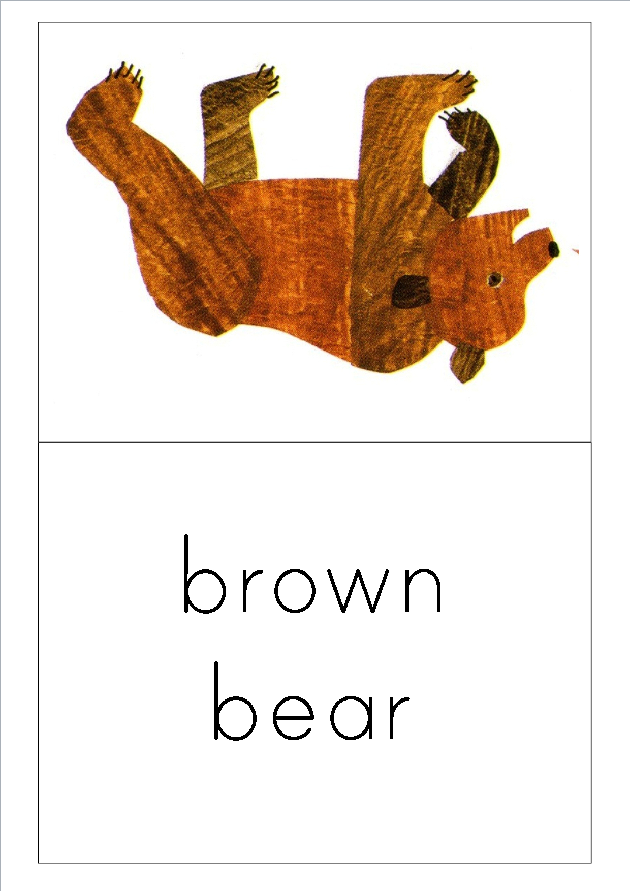 Brown Bear, Brown Bear, What Do You See? | Primary Efl Resources with regard to Pdf Brown Bear Brown Bear Printables