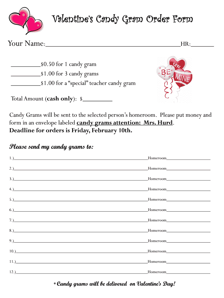 Candy Gram Template: Fill Out & Sign Online | Dochub in Free Printable Candy Gram Template