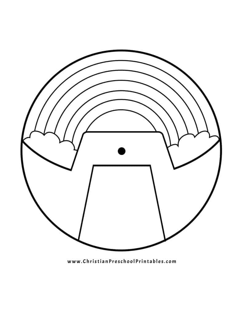 Crafts For Noah'S Ark: Spinner Animal Activity - Christian in Noah'S Ark Craft Printable Free