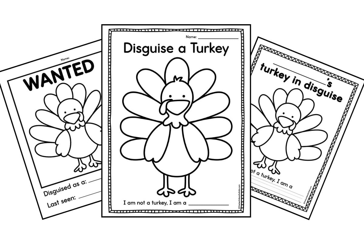 Disguise A Turkey Template (Free Printables) - The Best Ideas For Kids intended for Free Printable Disguise Turkey Template