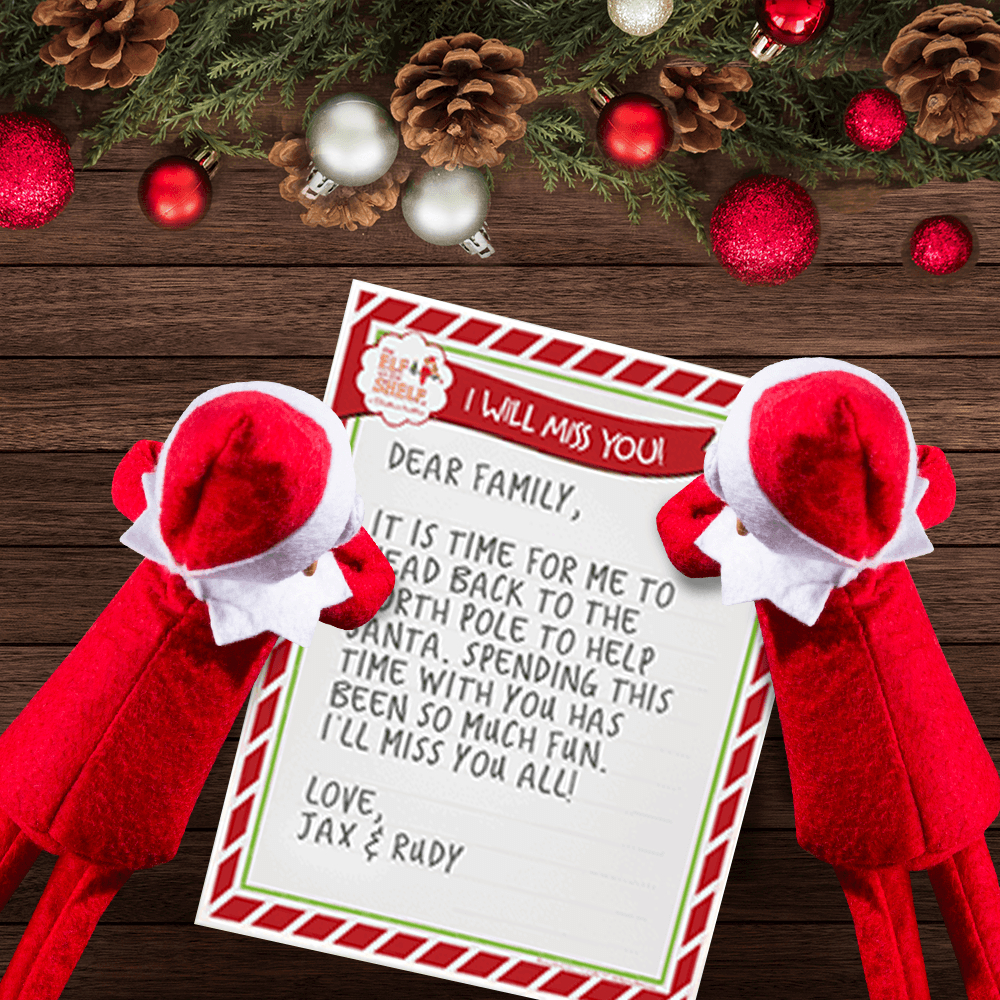 Download A Free, Printable Letter From Your Elf | The Elf On The Shelf with Free Printable Goodbye Letter From Elf On The Shelf