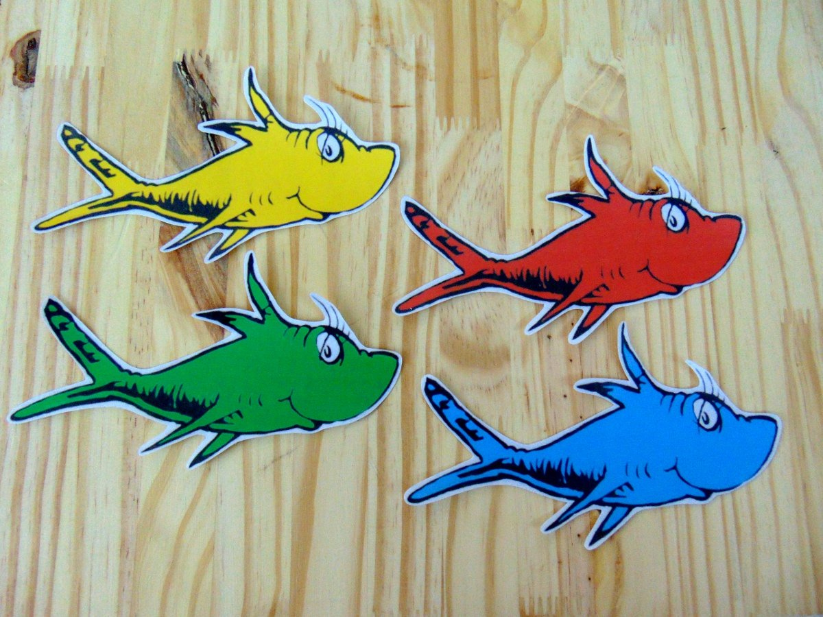 Dr. Seuss One Fish Two Fish Game With Printable Pieces - Jinxy Kids throughout One Fish Two Fish Printables