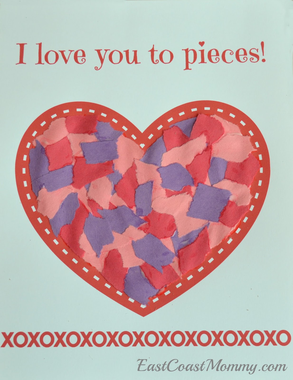 East Coast Mommy: Simple Valentine&amp;#039;S Day Craft For Toddlers And intended for Valentine&amp;amp;#039;s Day Crafts For Preschoolers Printable