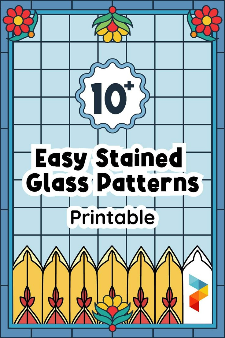 Easy Stained Glass Patterns Free - 10 Free Pdf Printables | Printablee regarding Stained Glass Patterns Free Printable