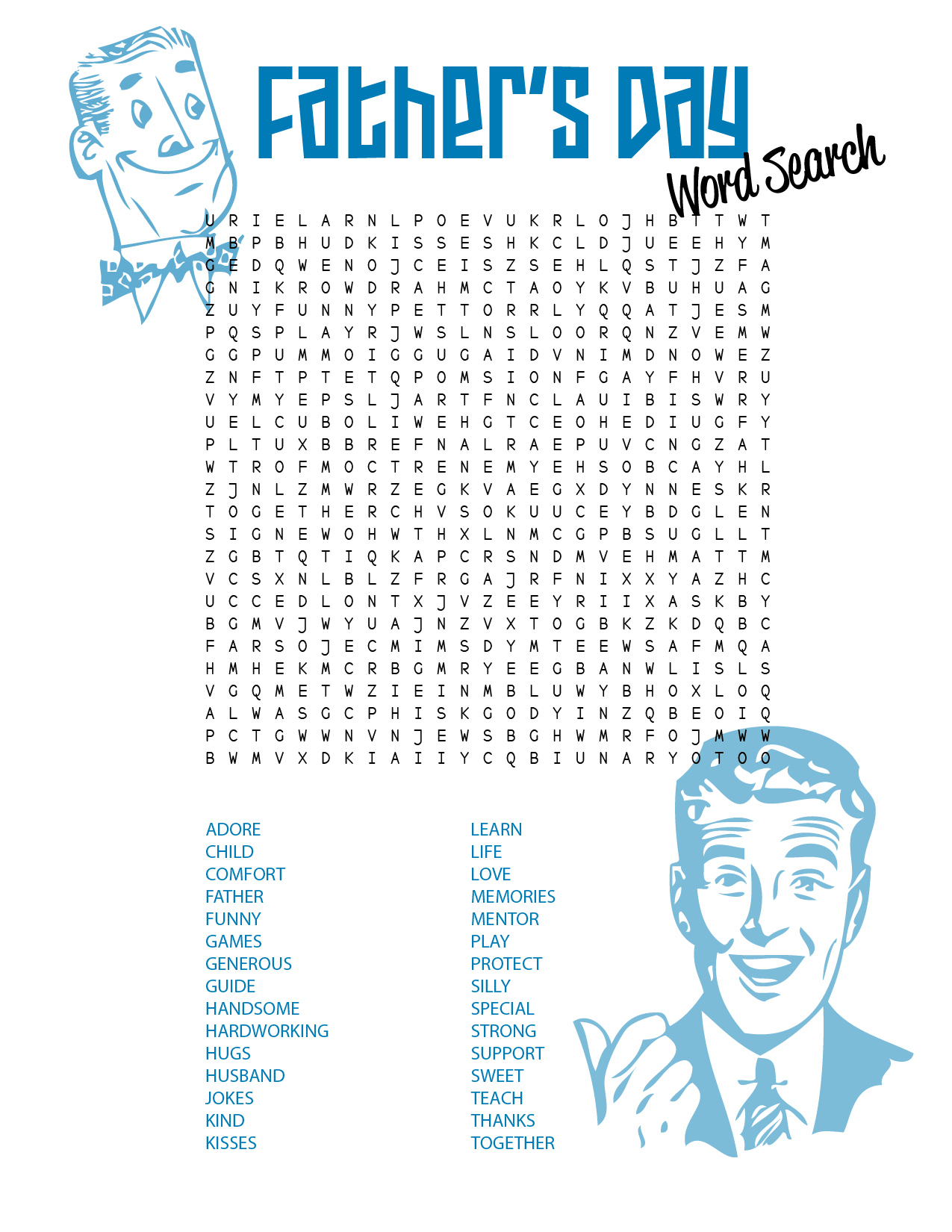 Father&amp;#039;S Day [Free Printable] - Sweet Anne Designs pertaining to Printable Father&amp;#039;S Day Activities