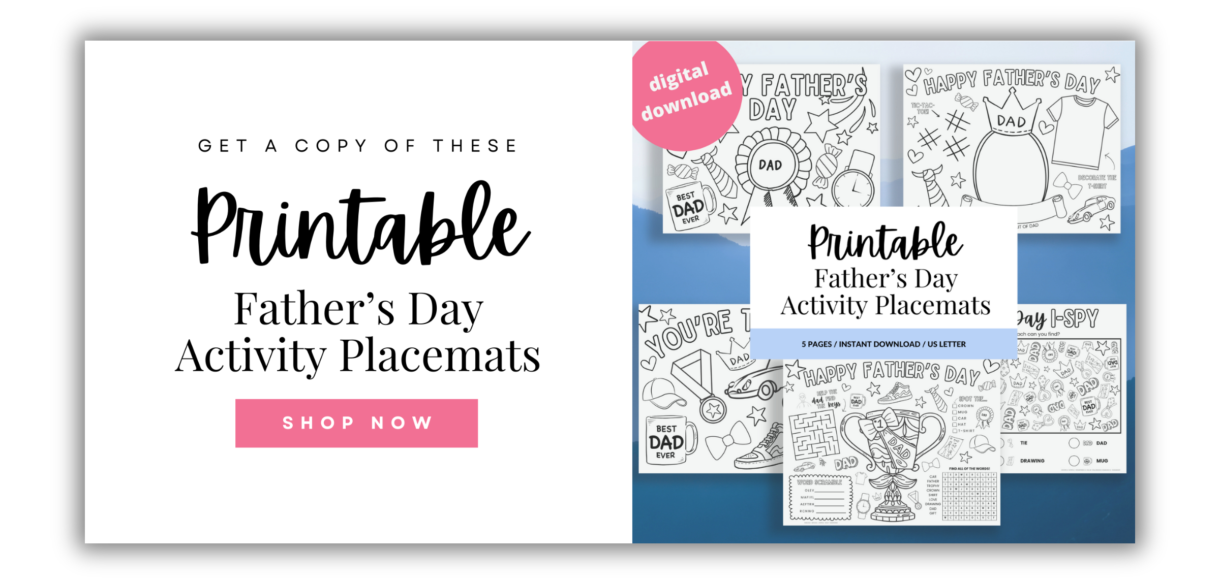 Father&#039;S Day Printable Crafts — Gathering Beauty within Printable Father&amp;#039;s Day Activities