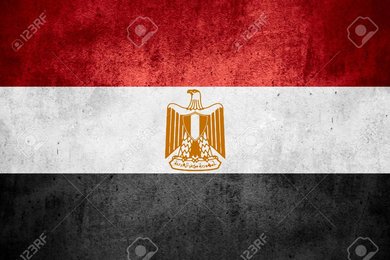 Flag Of Egypt Or Egyptian Banner On Rough Pattern Texture pertaining to Printable High Resolution Egypt Flag