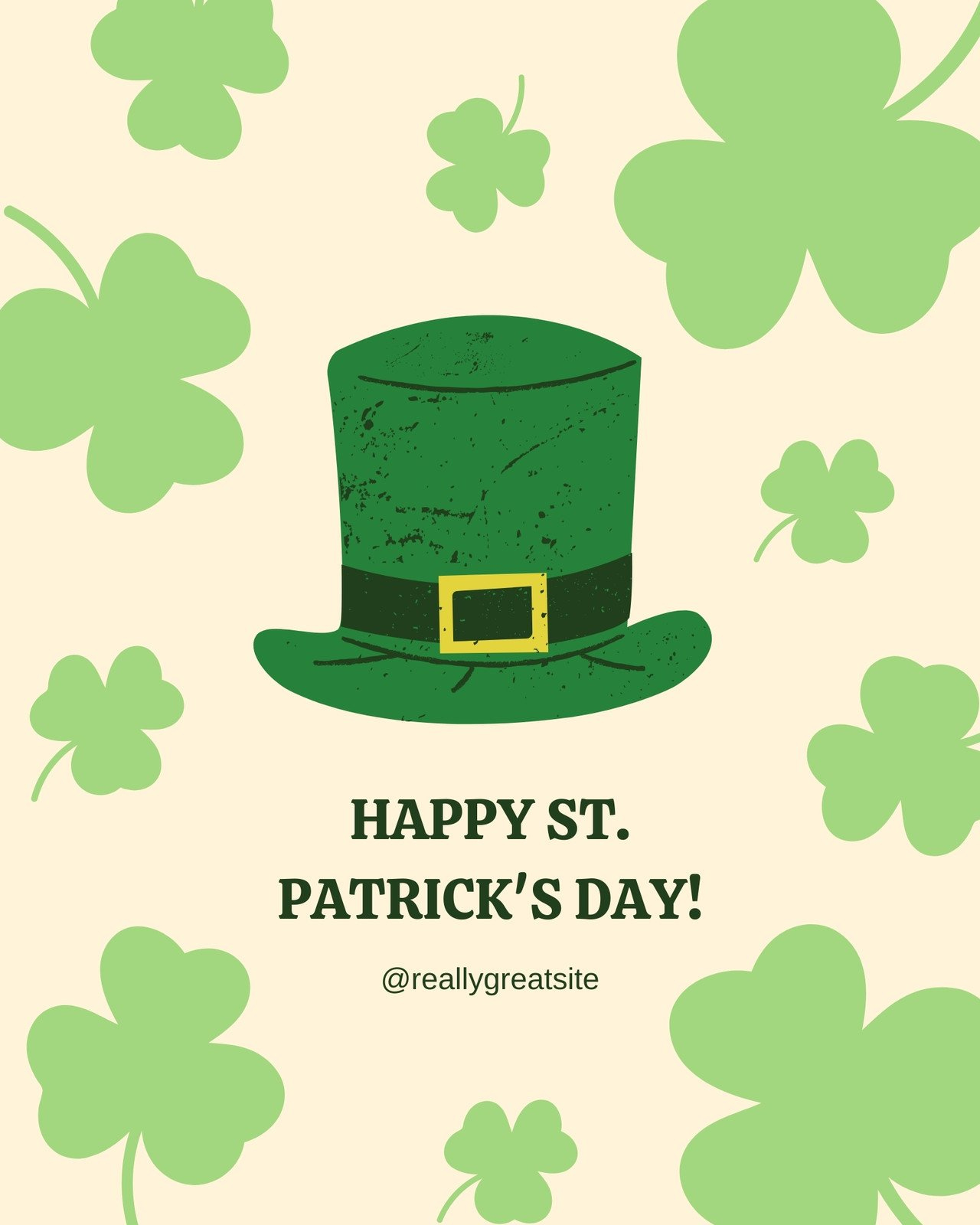 Free And Customizable St Patricks Templates regarding St Patrick'S Day Printables Free