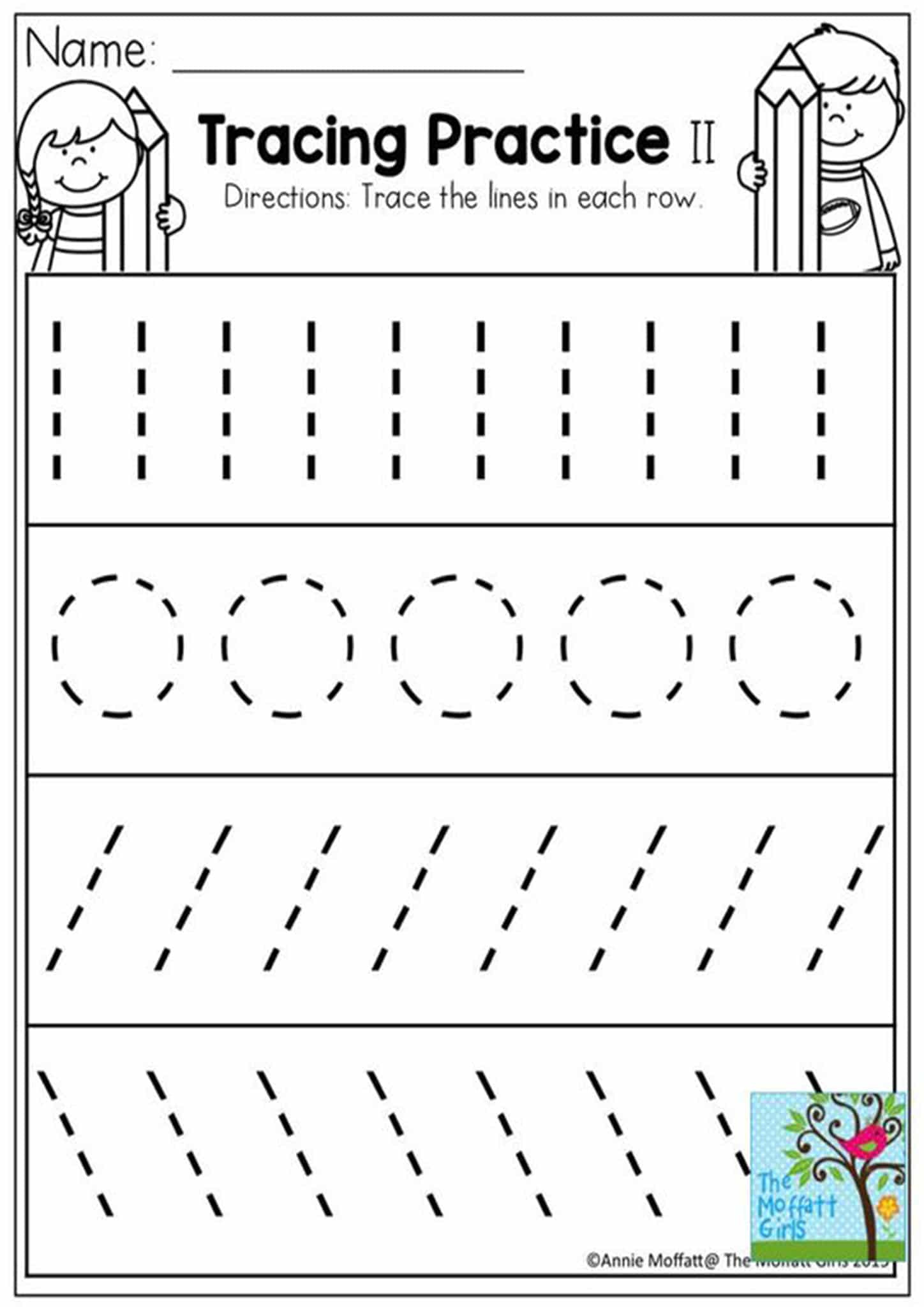 Free And Easy To Print Tracing Lines Worksheets - Tulamama throughout Printable Tracing Straight Lines Worksheets