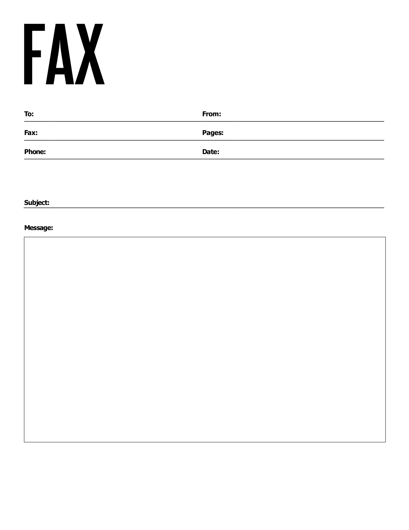 Free Fax Cover Sheets | Faxburner inside Printable Cover Letter For Fax