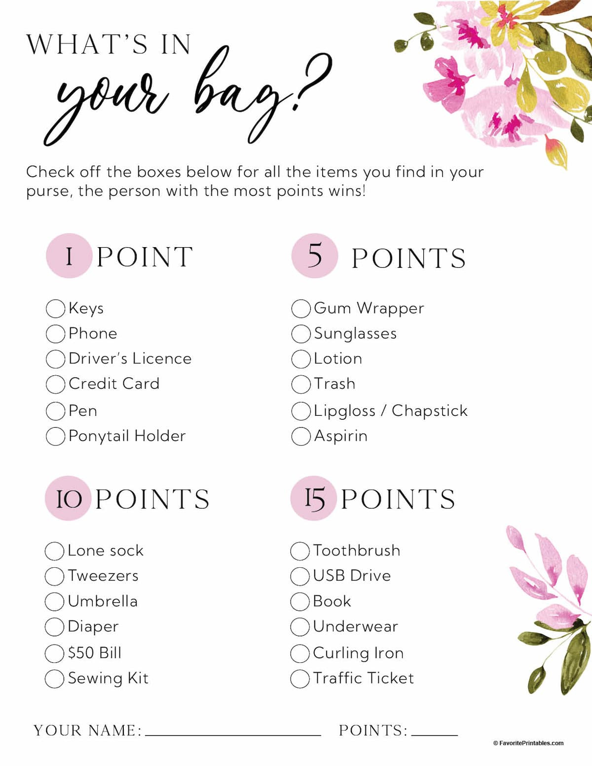 Free Printable Bridal Shower Games - Favorite Printables regarding Free Wedding Shower Games Printable