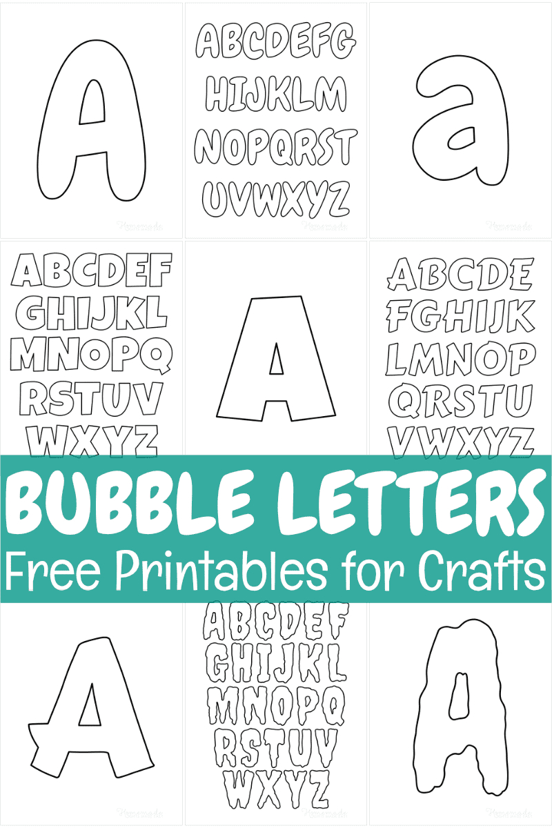 Free Printable Bubble Letters For Crafts - Worksheets Library intended for Free Printable Bubble Letters For Bulletin Boards