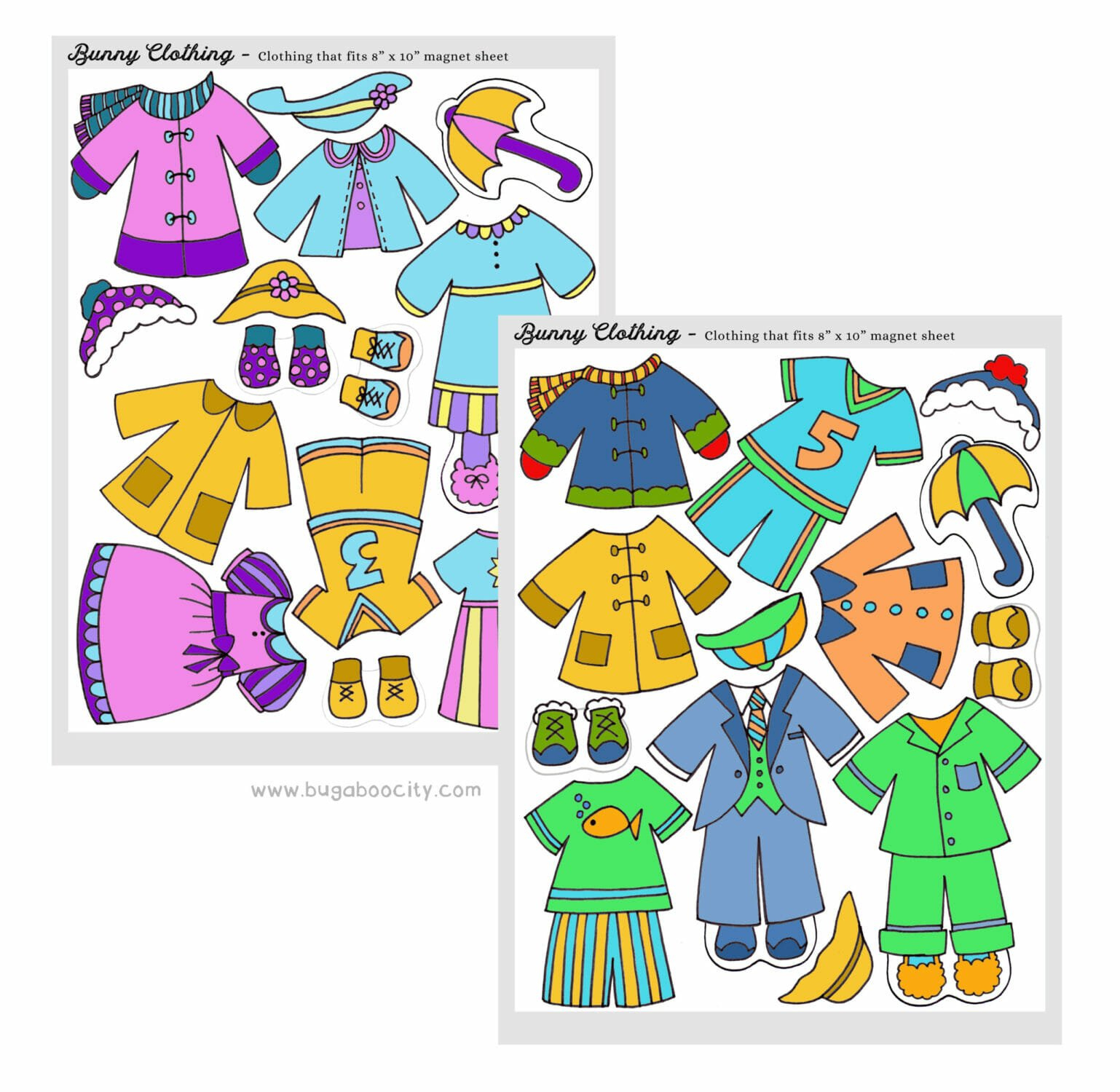 Free Printable Bunny Paper Dolls - Crafting Cheerfully with regard to Paper Dolls and Clothes Printable Free
