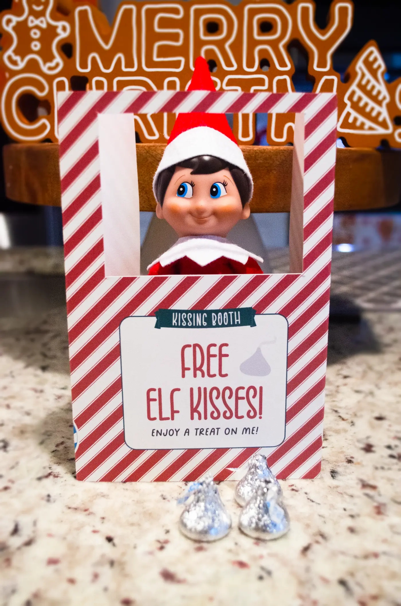 Free Printable Elf On The Shelf Kissing Booth - Favorite Printables for Elf Kissing Booth Free Printable