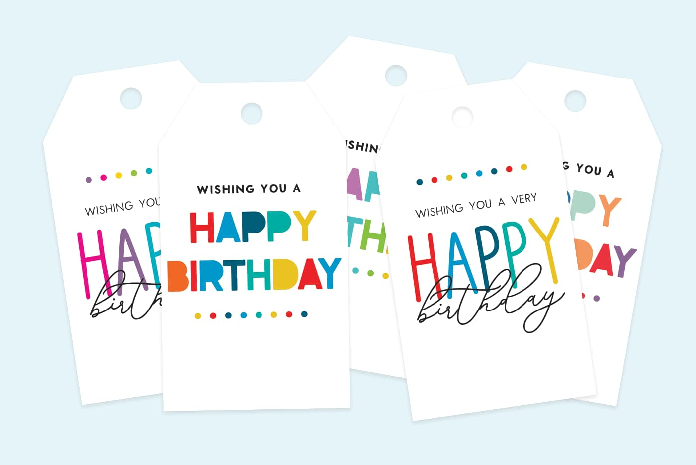 Free Printable Happy Birthday Gift Tags - Favorite Printables with Printable Gift Tags For Birthday