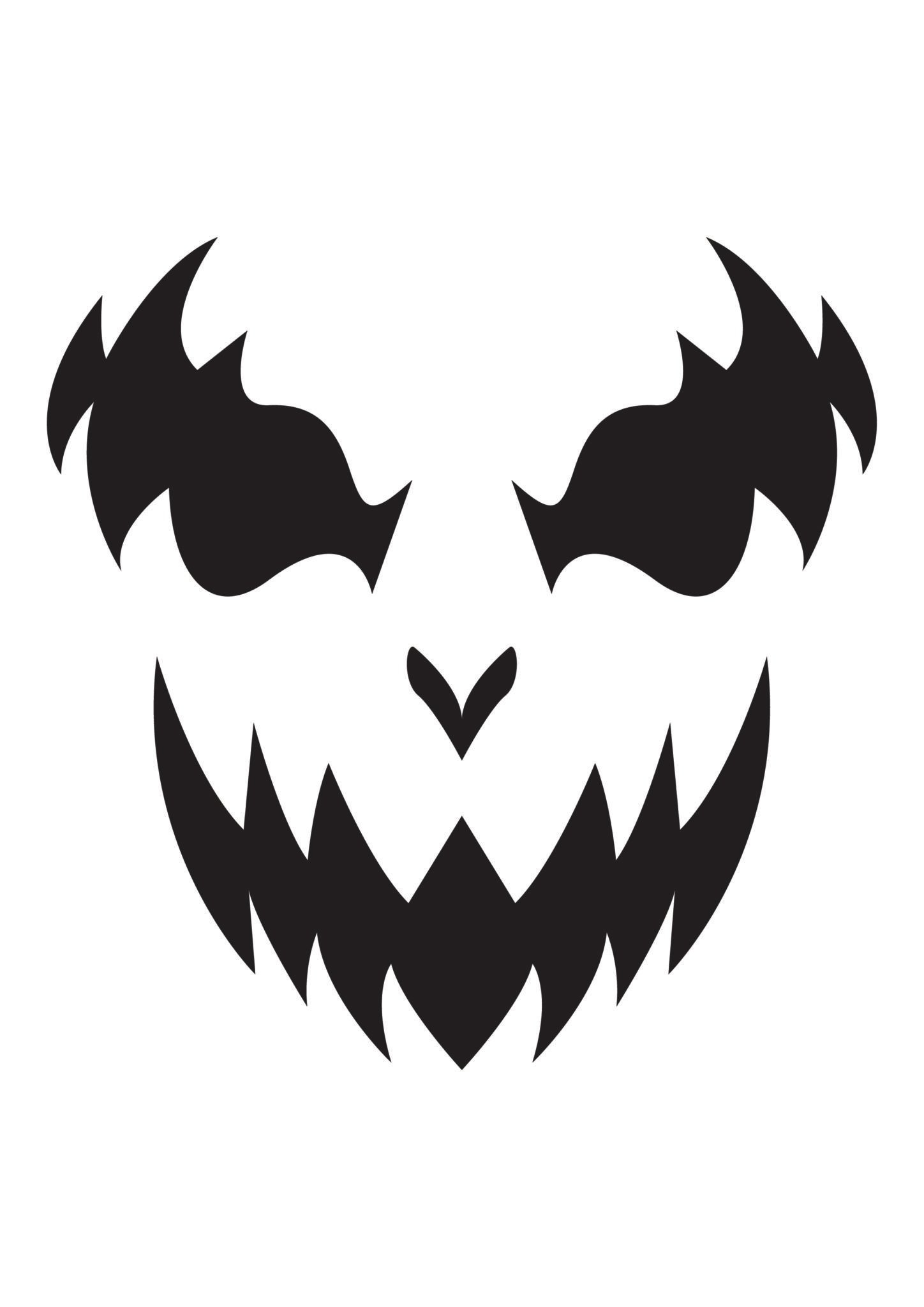 Free Printable Pumpkin Carving Templates | Partyrama Blog regarding Easy Printable Pumpkin Carving Patterns