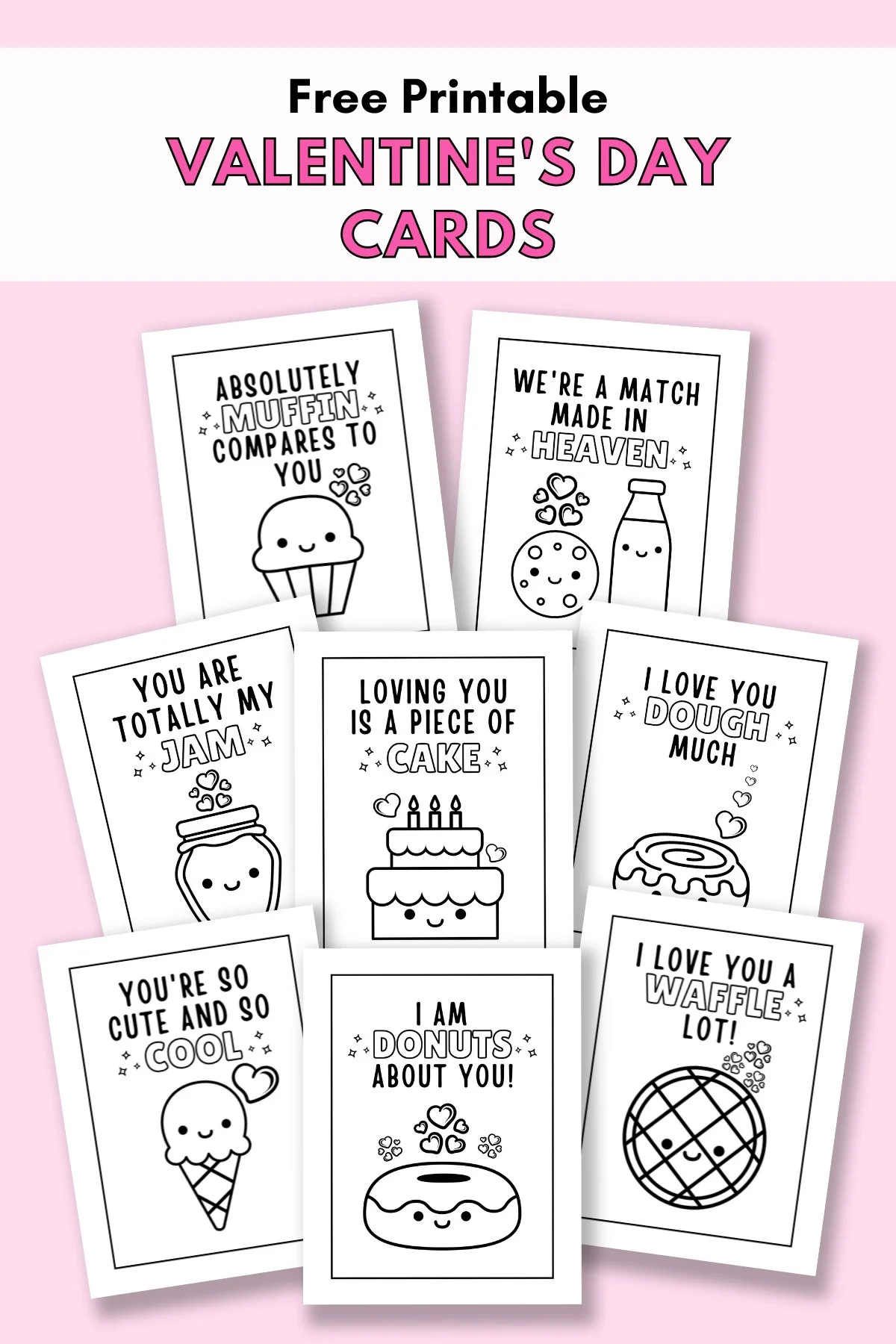 Free Printable Valentine&amp;#039;S Cards To Colour — Gathering Beauty for Printable Valentines Cards For Kids Free