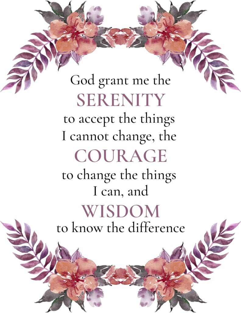 Free Printable Version Of Serenity Prayer, Download Free Printable with regard to Pdf Free Printable Serenity Prayer