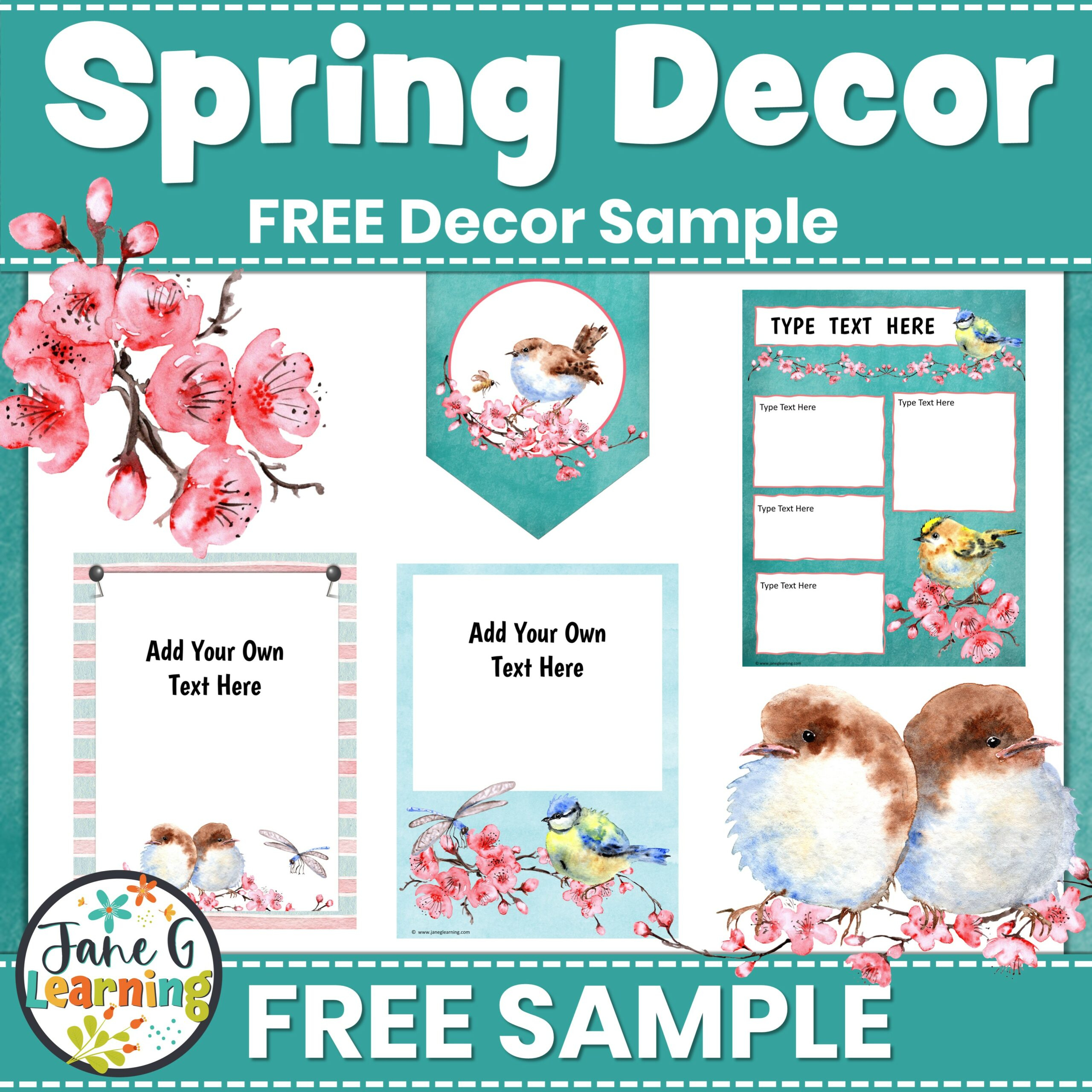 Free Spring Decor | Spring Theme Bulletin Board | Spring Theme regarding Free Spring Bulletin Board Printables