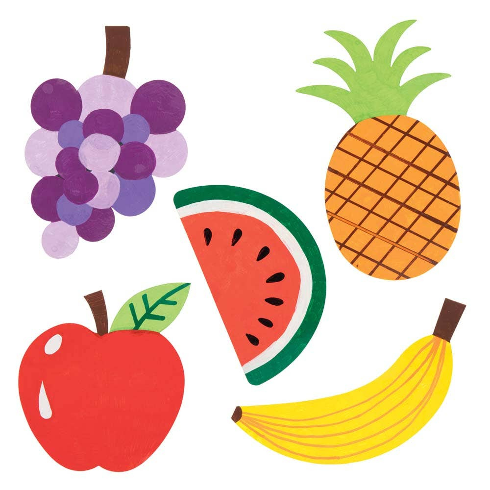 Fruit Card Shapes inside Printable Fruit Cut Out Shapes