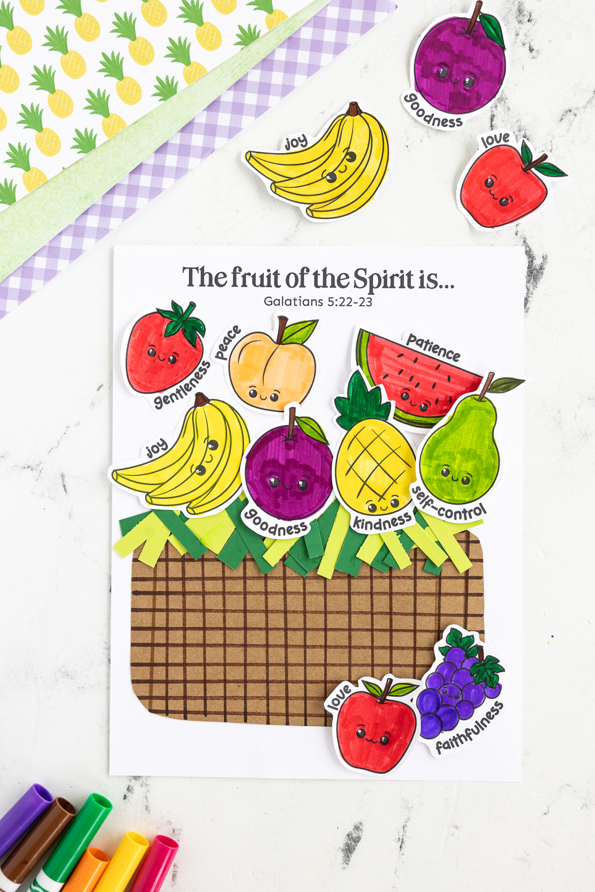 Fruit Of The Spirit Craft - Made To Be A Momma pertaining to Free Printable Fruit of the Spirit Crafts