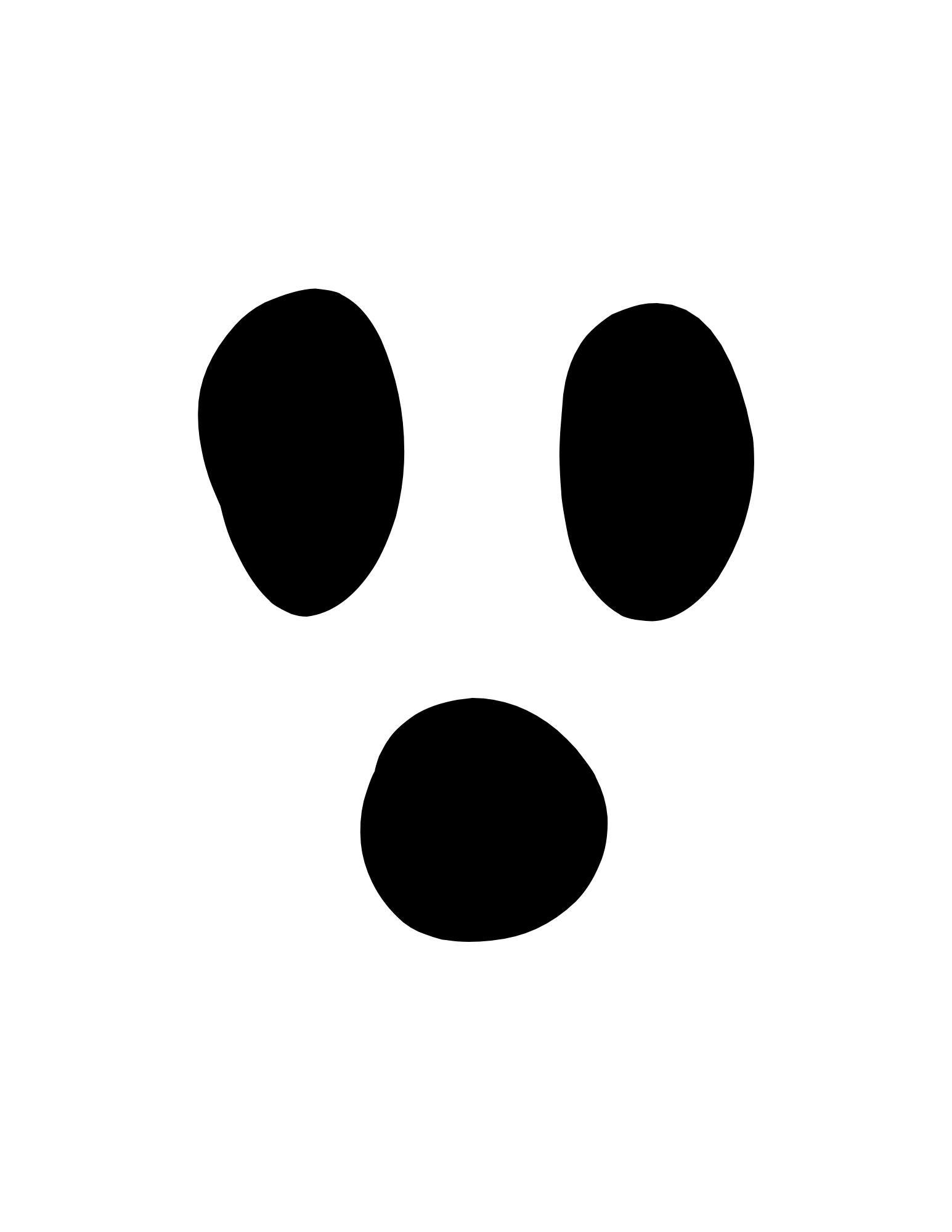Ghost Eyes And Mouth Svg - Etsy Australia regarding Printable Ghost Eyes And Mouth Template