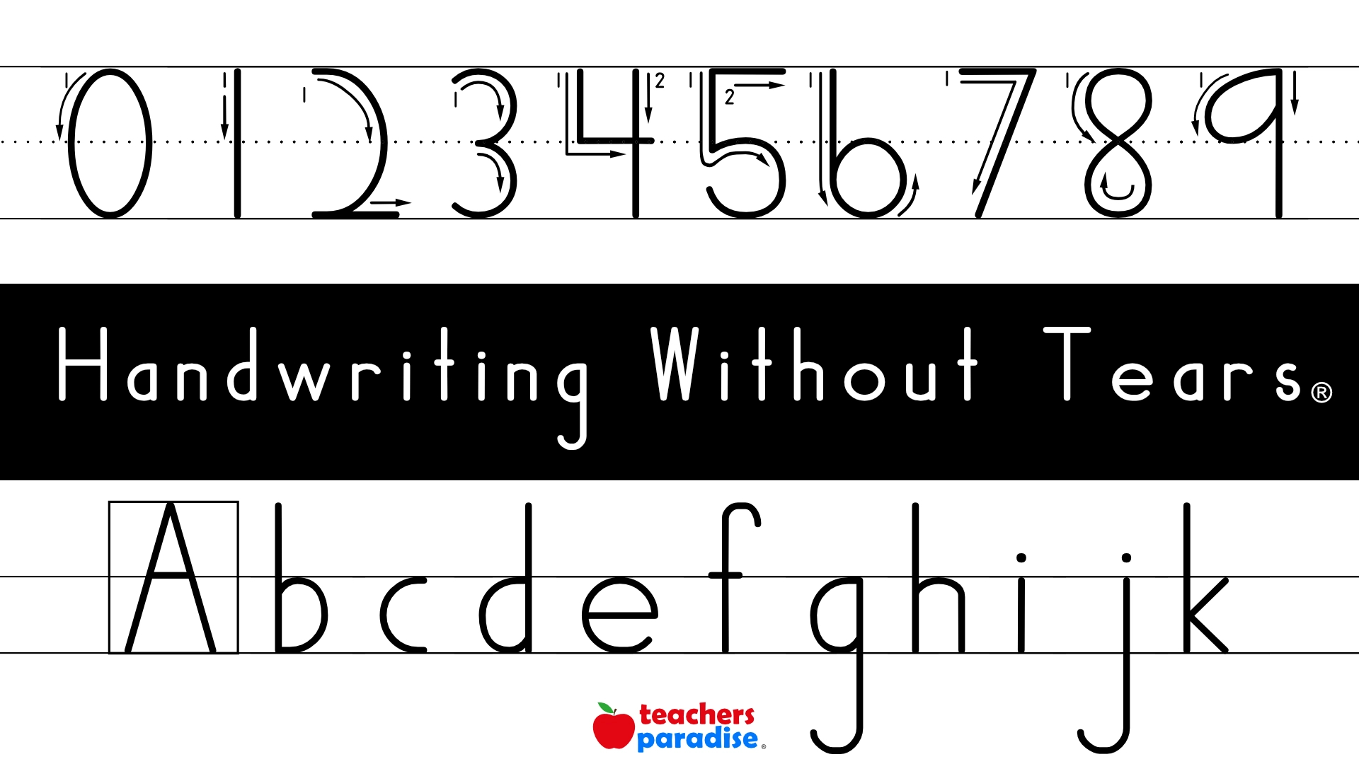 Handwriting Without Tears Handwriting Method - Teachersparadise with Writing Without Tears Free Printables