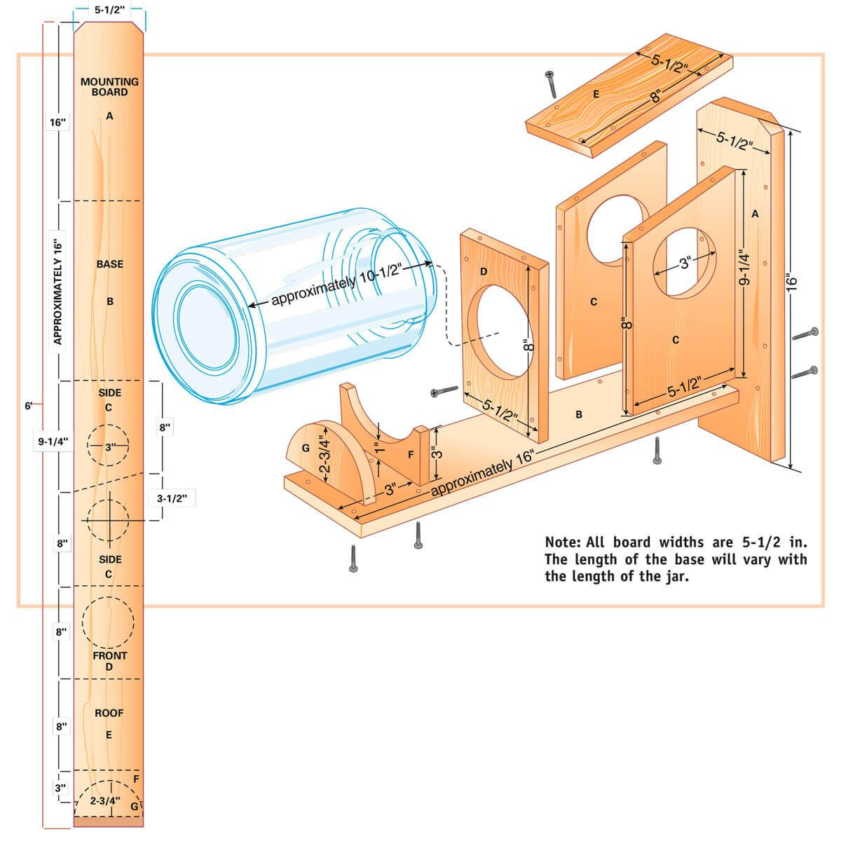 How To Make A Squirrel Feeder (Diy) | Family Handyman with regard to Printable Squirrel House Plans