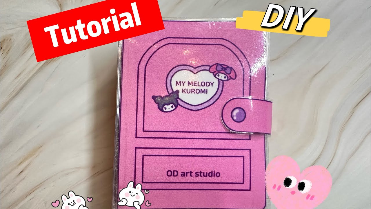 My Melody & Kuromi Paper Doll House Diy Squishy Book Quite Book #1 Tutorial #Diy #Craft #安靜書 throughout Kuromi Paper Doll House Printable