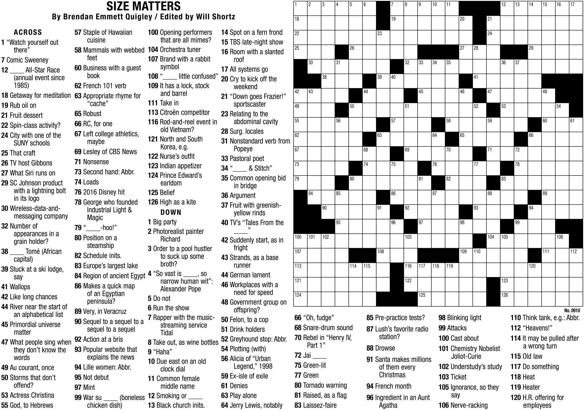 New York Times Crossword Puzzle throughout Printable Sunday Crossword Puzzles