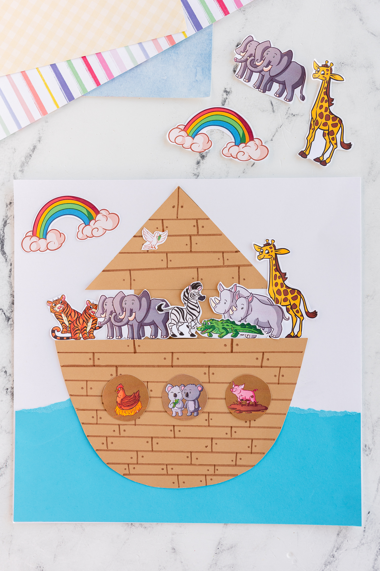 Noah'S Ark Craft - Made To Be A Momma for Noah's Ark Craft Printable Free