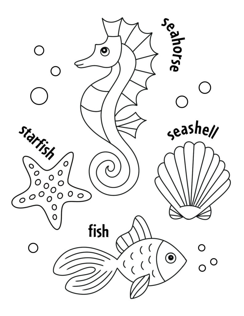 Ocean Theme Preschool Lesson Plan With Free Ocean Printables pertaining to Printable Ocean Activities For Preschoolers