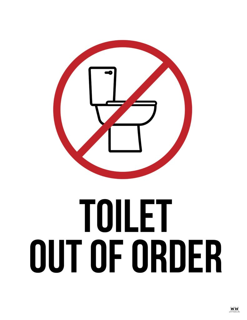 Out Of Order Signs - 25 Free Printable Signs | Printabulls pertaining to Printable Out of Order Sign
