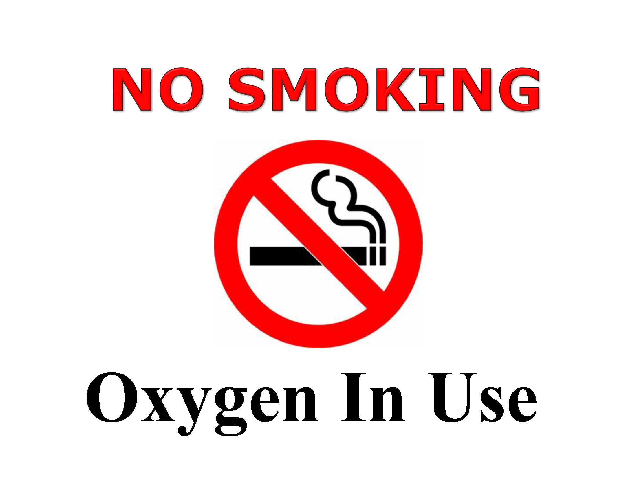 Oxygen In Use Sign - Worksheets Library for No Smoking Oxygen in Use Sign Printable