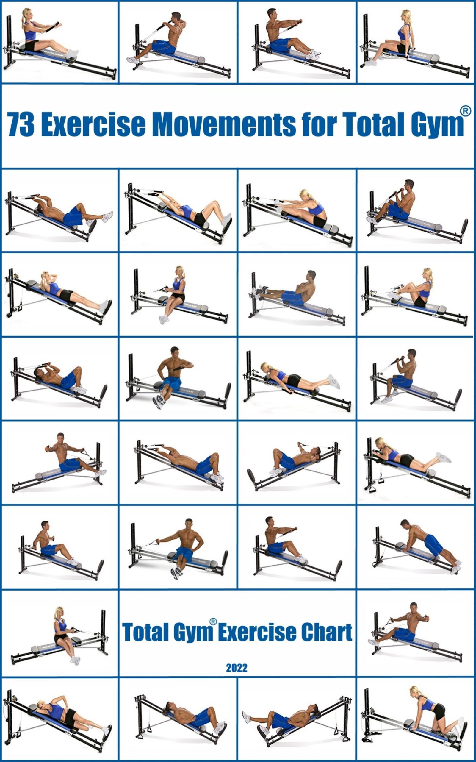 Pdf Total Gym Exercise Cards Printable Total Gym Exercise Chart in Pdf Printable Total Gym Exercise Chart