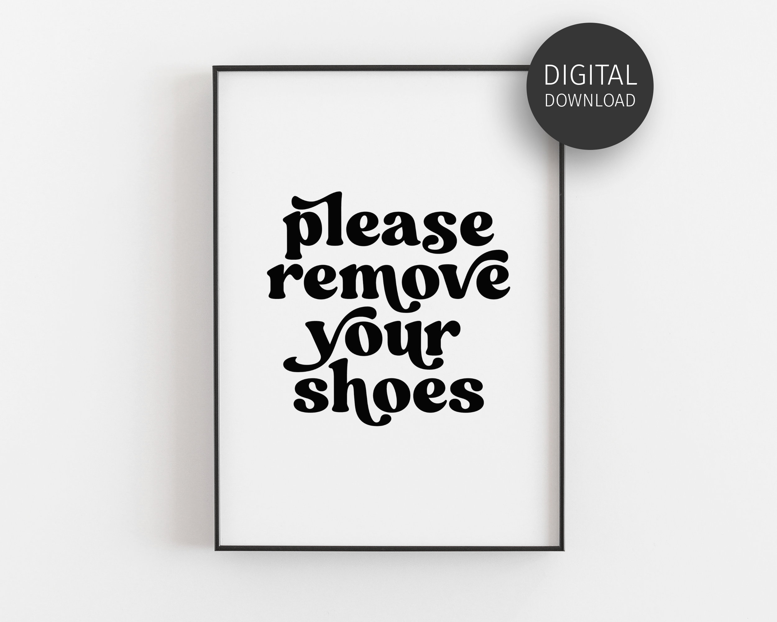 Please Remove Your Shoes Sign, No Shoes Printable, No Shoes In with Printable Please Remove Shoes Sign