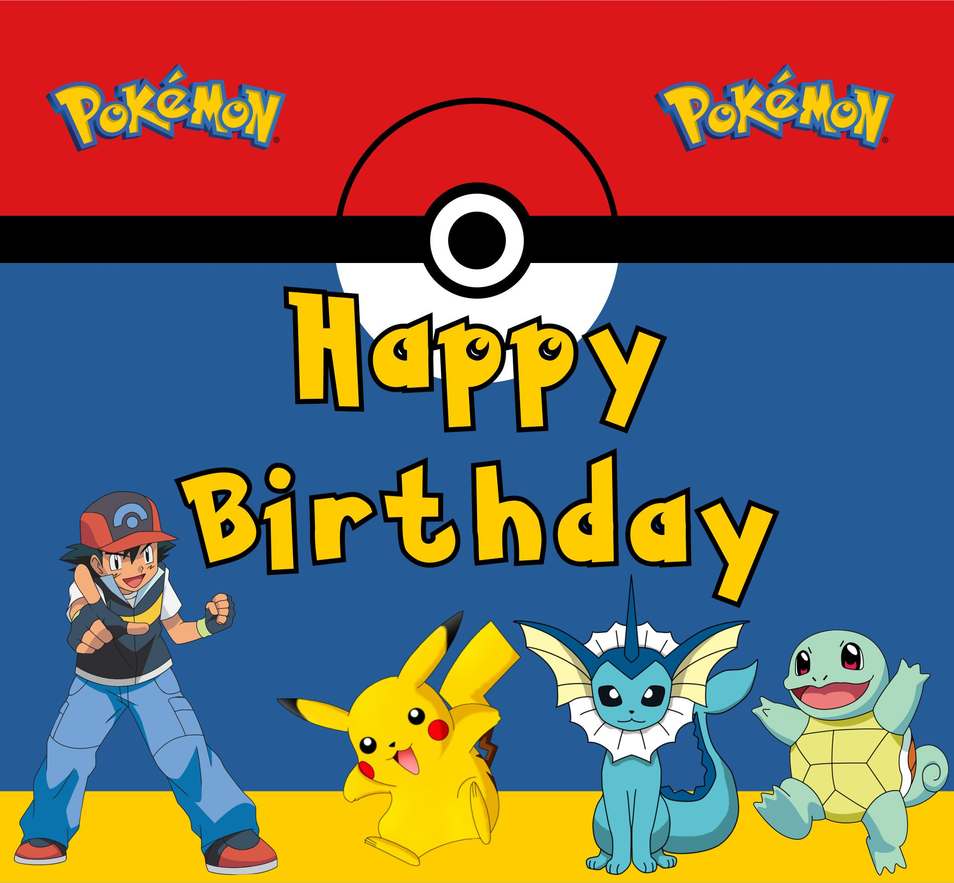 Pokemon Cards To Print - 10 Free Pdf Printables | Printablee pertaining to Free Printable Pokemon Birthday Cards