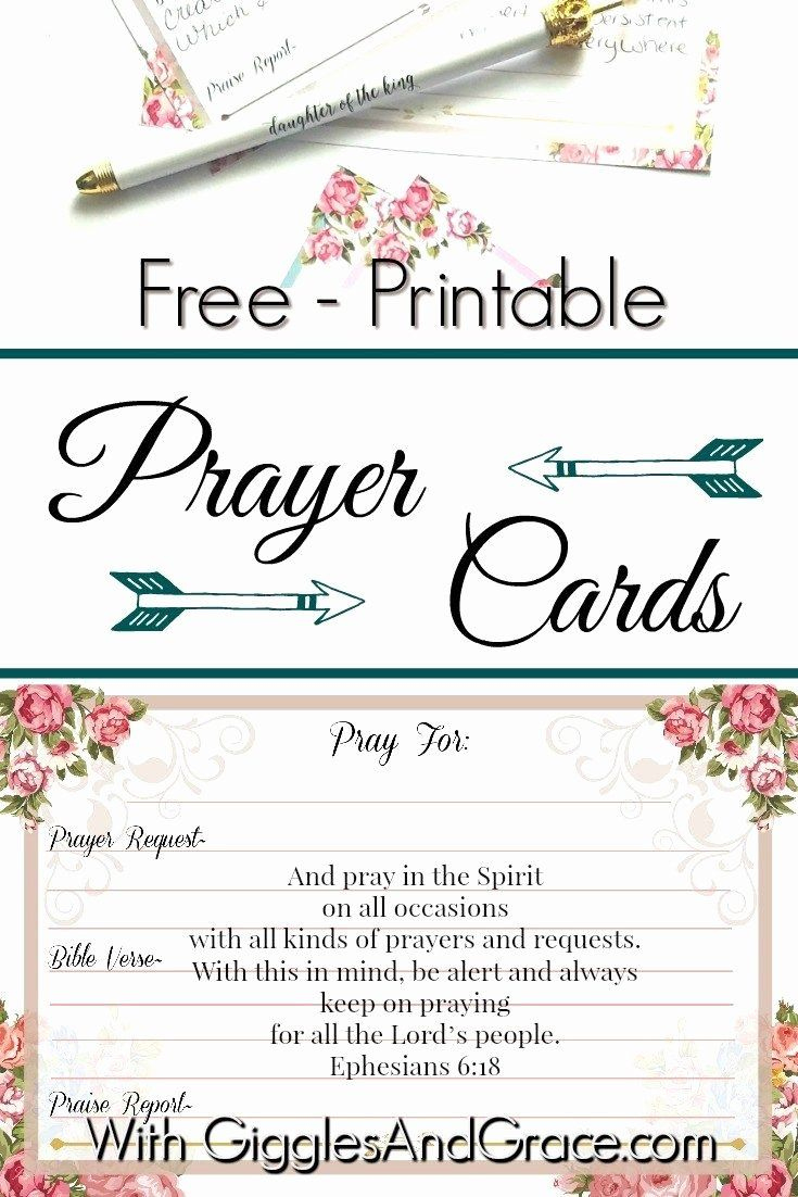 Prayer Request Cards Template throughout Free Printable Prayer Request Cards