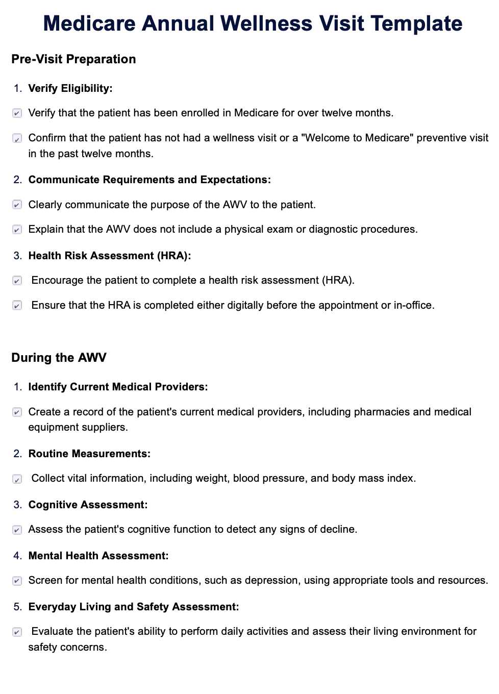 Printable Medicare Annual Wellness Visit Form - Printable Party Favors in Printable Medicare Annual Wellness Visit Form