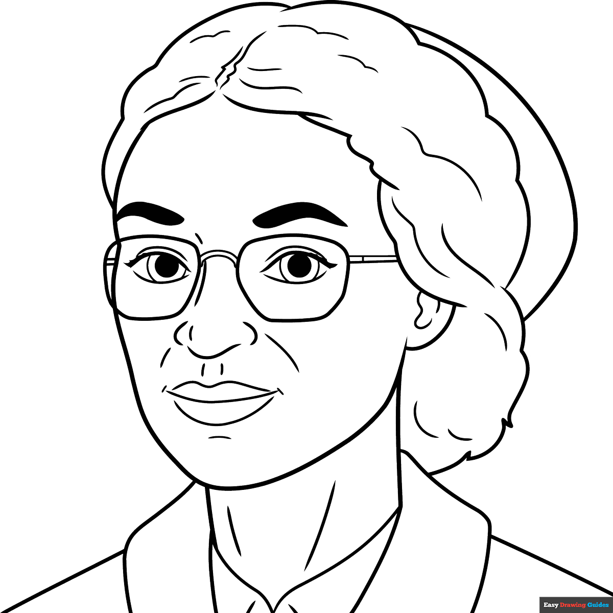 Rosa Parks Coloring Page | Easy Drawing Guides with regard to Printable Pictures of Rosa Parks