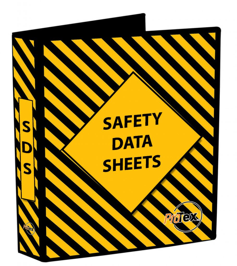 Safety Data Sheet Binder Yellow/Black | Uniform Safety Signs inside Sds Binder Cover Printable Free